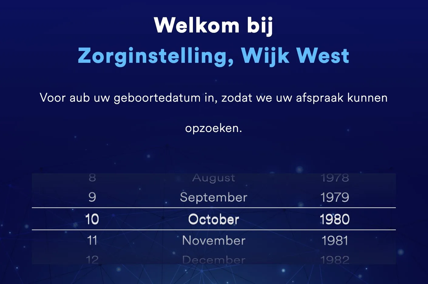 Screenshot-2023-06-29-at-11.31.58 Welkomscherm van de Aanmeldzuil van een zorginstelling