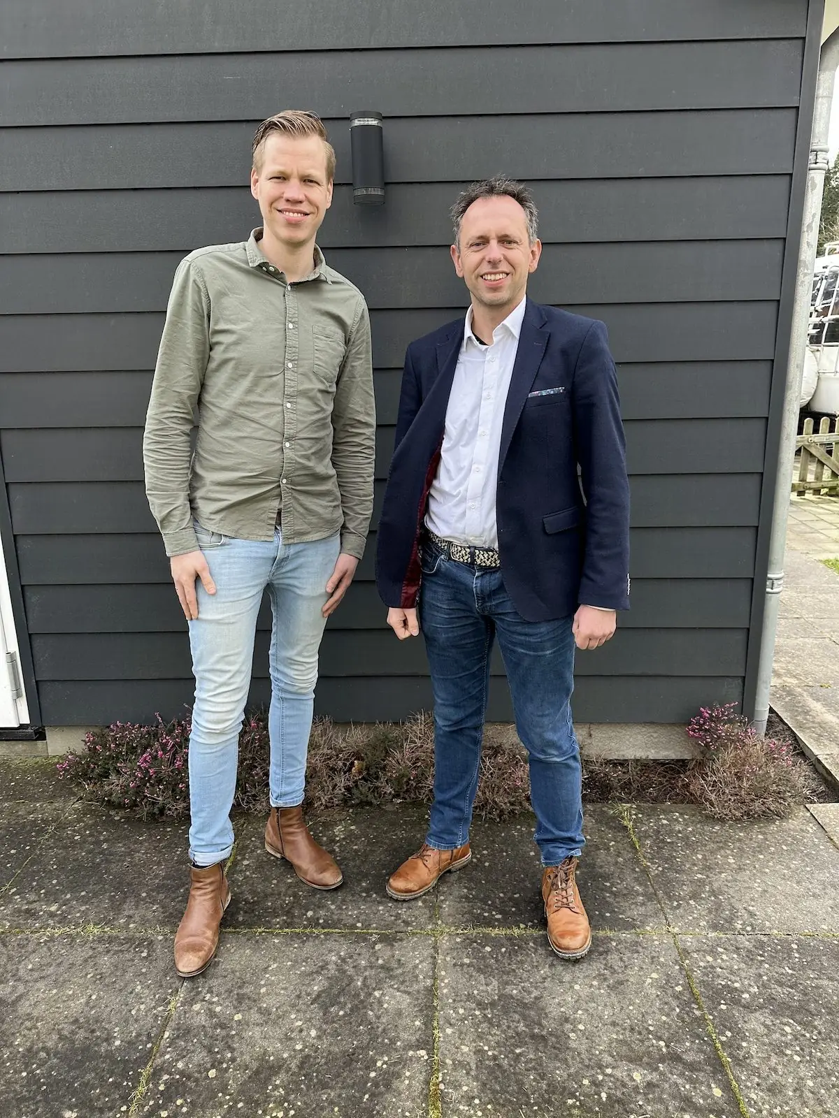Jaap Huisman en Bart ten Brinke, oprichters van EasyZorg